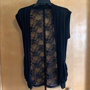 ⭐️Black sleeveless cardigan ⭐️